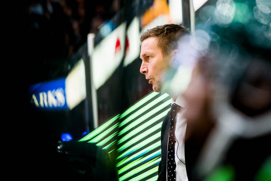 Färjestads tränare Johan Pennerborn