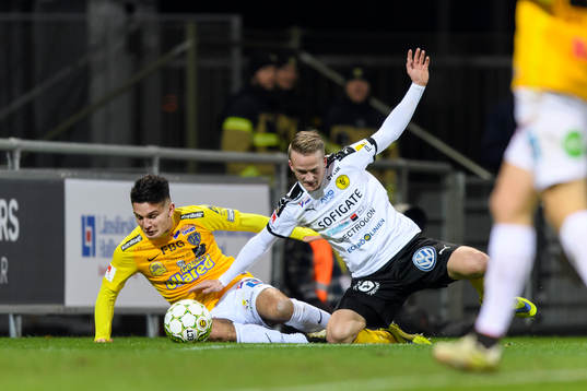 Falkenbergs Edi Sylisufaj och Frejs Noi Snæholm Olafsson