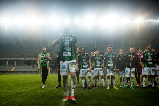 GAIS Carl Nyström jublar