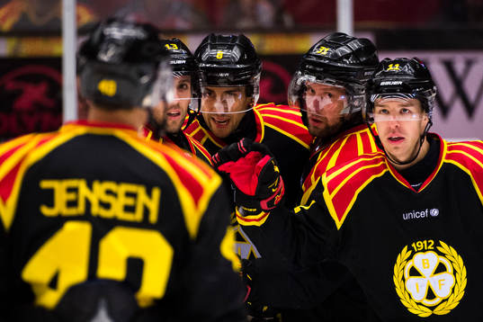 Brynäs Jesper Jensen, Ryan Gunderson , Jonathan Granström
