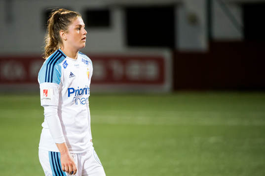 Djurgårdens Elin Borg deppar