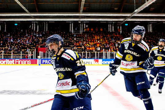 Ångermanlands Wictor Åhström jublar