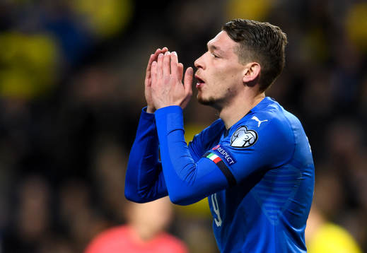 Italiens Andrea Belotti deppar