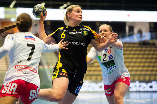 Sävehofs Ida Odén och Skövdes Julia Ehn