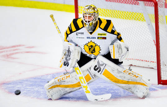 Skellefteås målvakt Gustaf Lindvall
