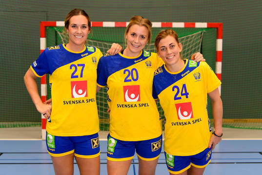 Sabina Jacobsen, Isabelle Gulldén och Nathalie Hagman