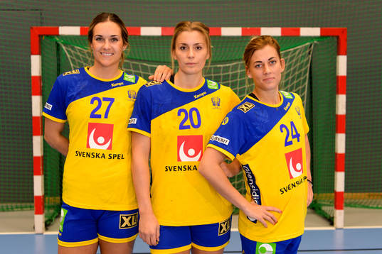 Sabina Jacobsen, Isabelle Gulldén och Nathalie Hagman