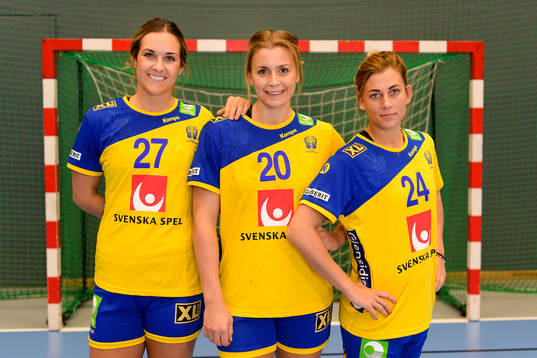Sabina Jacobsen, Isabelle Gulldén och Nathalie Hagman