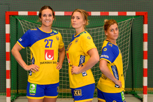 Sabina Jacobsen, Isabelle Gulldén och Nathalie Hagman