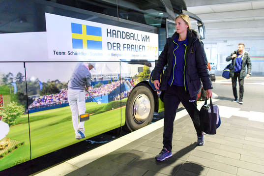 Sveriges målvakt Johanna Bundsen