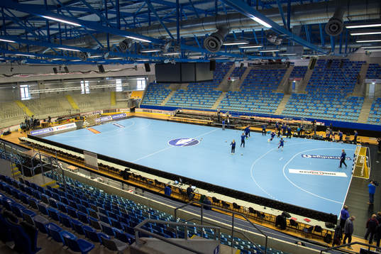 Översik i EgeTrans Arena