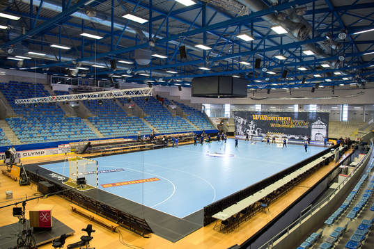 Översik i EgeTrans Arena