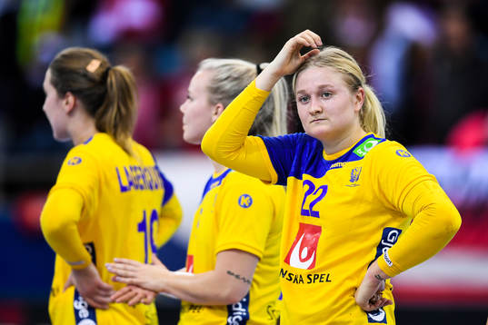 Sveriges Hanna Blomstrand deppar