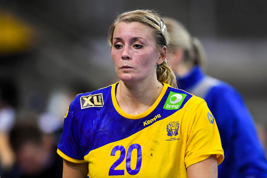 Sveriges Isabelle Gulldén deppar