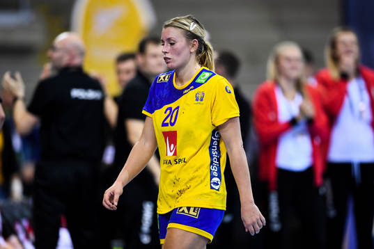 Sveriges Isabelle Gulldén deppar