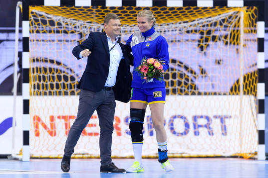 Fredrik Rapp ordförande Svenska Handbollförbundet delar