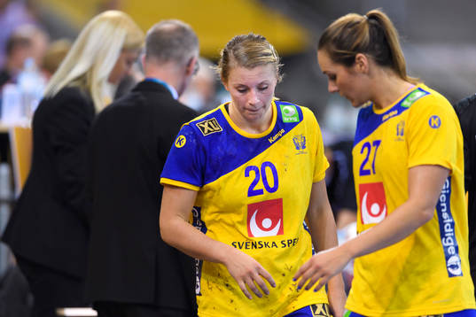 Sveriges Isabelle Gulldén deppar
