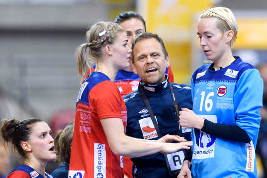 Norges Veronica Egebakken Kristiansen, förbundskapten