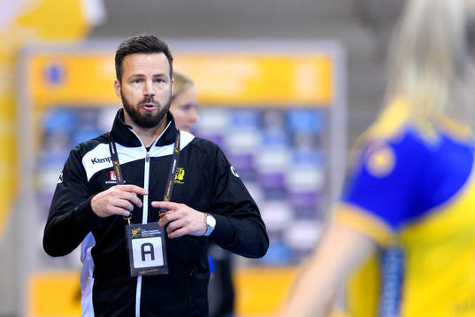 Sveriges förbundskapten Henrik Signell tecknar för byte i