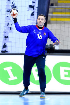 Tjeckiens Lucie Satrapova i matchen mellan Polen och