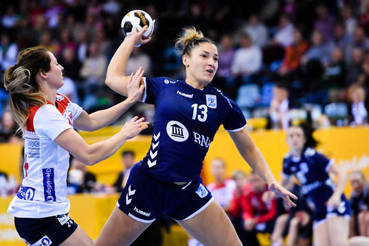 Argentinas Giuliana Gavilan i matchen mellan Argentina och