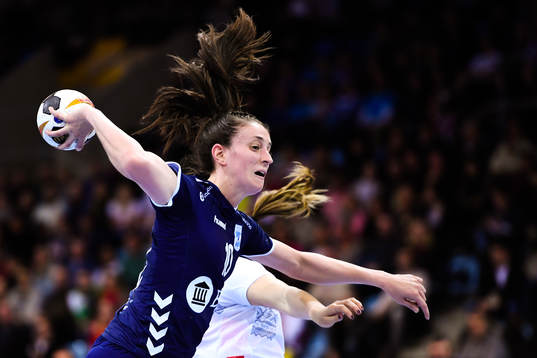 Argentinas Victoria Crivello  i matchen mellan Argentina