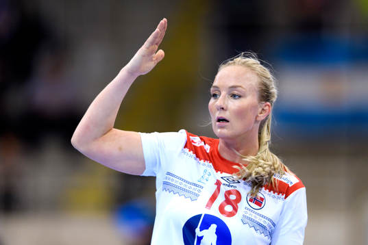 Norges Emilie Christensen i matchen mellan Argentina och