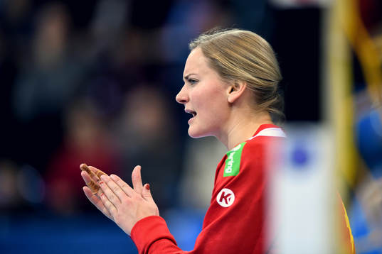 Sveriges målvakt Johanna Bundsen