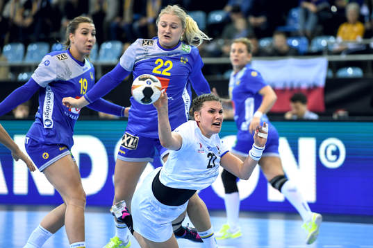 Sveriges Anna Lagerquist och Hanna Blomstrand och Tjeckiens