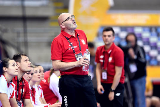 Polens förbundskapten Leszek Krowicki