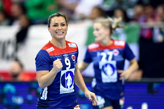 Norges Nora Mørk jublar