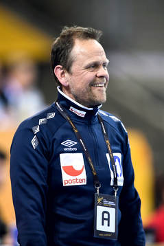 Norges förbundskapten Thorir Hergeirsson