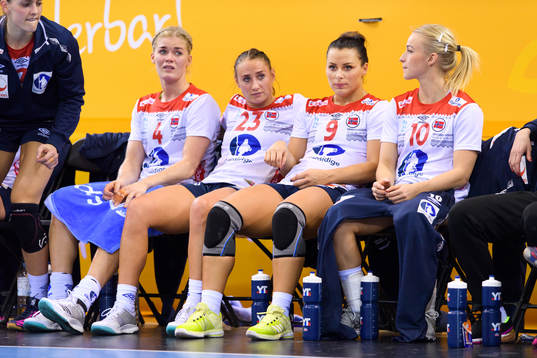 Norges Veronica Egebakken Kristiansen, Camilla Herrem, Nora