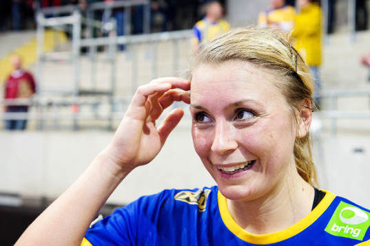 Sveriges Isabelle Gulldén intervjuad