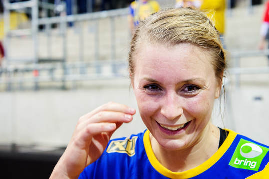 Sveriges Isabelle Gulldén intervjuad