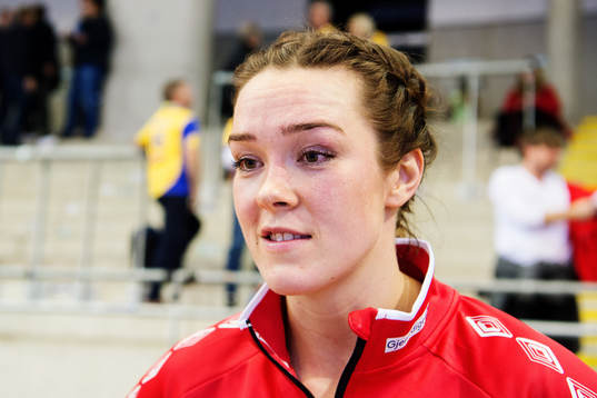 Norges Kari Brattset intervjuad