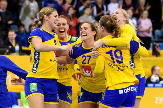 Sveriges Carin Strömberg, Johanna Westberg, Sabina
