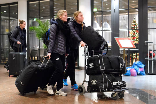 Norges Marit Røsberg Jacobsen och Vilde Mortensen Ingstad