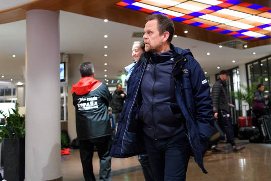 Norges förbundskapten Thorir Hergeirsson