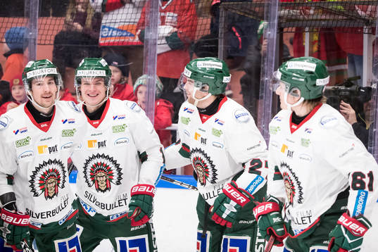 Frölundas Victor Olofsson Ponthus Westerholm och Jakob