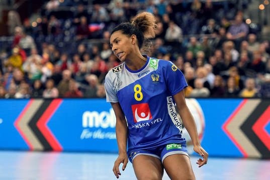 Sveriges Jamina Roberts deppar