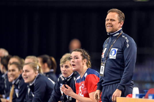 Norges förbundskapten Thorir Hergeirsson
