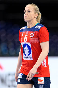Norges Heidi Løke i åttondelsfinalen mellan Spanien och