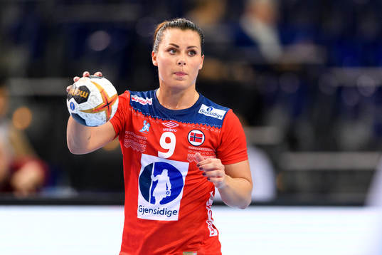 Norges Nora Mørk i åttondelsfinalen mellan Spanien och