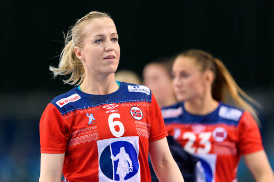 Norges Heidi Løke i åttondelsfinalen mellan Spanien och