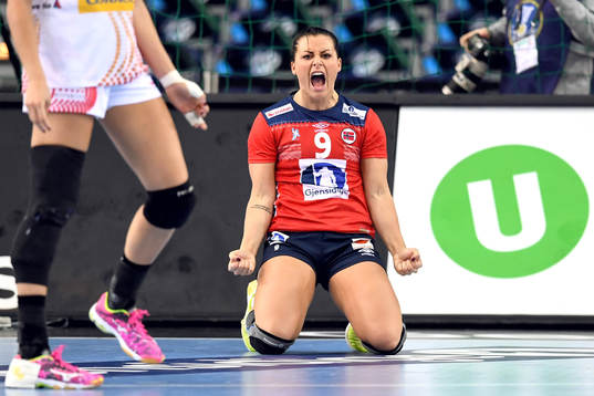 Norges Nora Mørk jublar