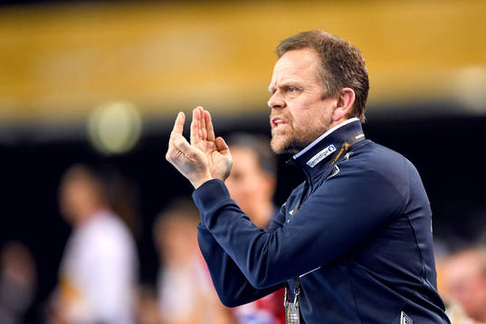 Norges förbundskapten Thorir Hergeirsson