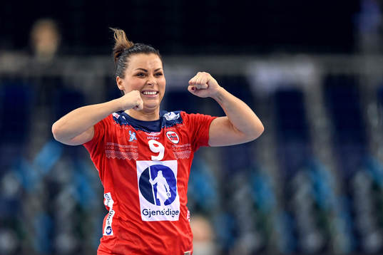 Norges Nora Mørk jublar