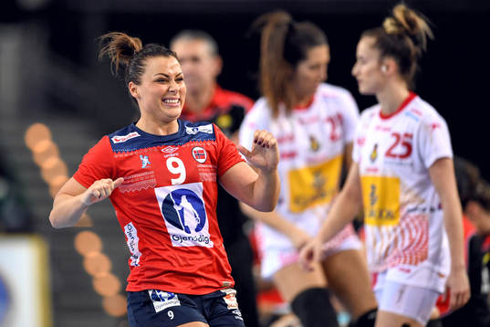 Norges Nora Mørk jublar