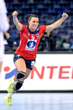 Norges Nora Mørk jublar
